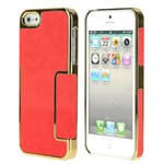 Pocket iPhone 5 Cover (red&gold)
